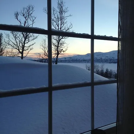 펜션 Koselig Fjellhytte Skarvannet
